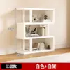 Estantería de Piso Estante de Almacenamiento de Acero y Madera Estante de Pared Estante de Almacenamiento de Juguetes Estantería de Múltiples Niveles para el Hogar Estante de Almacenamiento Combinado