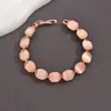Stock Listo Al Por Mayor Pulsera Sencilla Estilo Ojo de Gato para Mujer, Joyería de Moda Clásica Versátil de Oriente Medio Muy Vendida