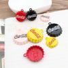 Accesorios Estilo Coreano DIY Colores de Caramelo Pintura Colgante de Aleación Colgante de Pulsera Colgante de Tapa de Botella de Coca-Cola