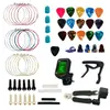 Amazon Hot Guitar Accessories terno guitarra corda paddle trocador triplo corda trocador ferramenta acessórios combinação