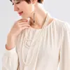 Multi-camada de vidro imitação colar de pérolas longo camisola cadeia das mulheres vintage tribunal cheongsam colar decoração gargantilha