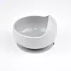Plato para Comida de Bebé Transfronterizo Tazón Integrado para Comida de Bebé Tazón con Ventosa Tazón de Silicona de Grado Alimenticio Vajilla para Niños Anticaídas