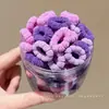 2026 Nuevas Gomas de Pelo Coloridas del Tamaño de un Pulgar, Bandas Elásticas de Alta Elasticidad para el Cabello de Niños Que No Dañan el Cabello, Cuerdas Versátiles para Cabello para Coletas Pequeñas
