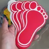 Adesivos de Identificação de Pegadas Sem Texto, Pegadas para Shoppings, Creches, Escadas de Chão, Adesivos de Chão Espessados Antiderrapantes e Resistentes ao Desgaste, Outros