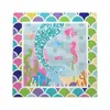 Toalha de mesa de desenho animado infantil transfronteiriça kk sereia louça Aili Roupa temática Crianças Bebê toalha de mesa de festa lenço de papel