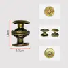 Broche magnético invisible a presión en stock con tachuelas de doble cara, broche magnético para bolsos, cierre oculto sin costura para bolsos de mano y accesorios de cuero para equipaje
