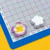 Gradiente de Cor Sólida Brilhante Frangipani Artesanal DIY Cola de Creme Grampo de Cabelo Corda de Cabelo Capa de Celular Material para Veículo Elétrico Atacado