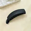 Pinza de banana para coleta alta para niñas, Pasador coreano con textura mate, Accesorio para el cabello para arreglar el cabello suelto, Pinza de torsión, Herramienta mágica para personas perezosas