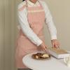 Delantal japonés y coreano tela de algodón para el hogar cocina cocinando antiincrustante antiaceite cinturón antideslizante cintura fábrica mayoreo