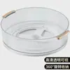 Caja de Almacenamiento Giratoria de Lujo para Cosméticos, Caja Transparente de Escritorio, Tocador, Estante Redondo para Almacenamiento de Productos para el Cuidado de la Piel