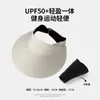 Chapéu de Verão de Aba Larga para Proteção Solar para Mulheres, Chapéu de Sol de Topo Vazio para Esportes ao Ar Livre, Tecnologia de Sensação Fresca, Chapéu de Sol Anti-UV