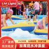 Máquina de Espuma Grande Burbujas Inteligentes Kayak Engrosado Jardín de Infancia Espuma Tablas de Verano Tablas de Surf Inflables para Niños