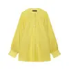 Comercio exterior transfronterizo ropa de mujer 2026 nuevo estilo europeo y americano moda holgada manga abullonada camisa con caída 4786174