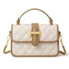 Bolsos Pequeños de Moda para Mujer 2026 Nueva Moda Versátil de Nicho Acolchado con Cadena Bolso Cruzado Bolso Cuadrado Pequeño para Mujer