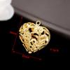 Colgante de Cobre Fundido hueco diy joyería hecha a mano pulsera collar horquilla accesorios material aretes aretes colgante venta al por mayor
