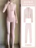 Conjunto Corto de Yoga Mismo Estilo de Marca Grande para Mujer, Ropa de Fitness de Manga Larga, Chaqueta Deportiva para Correr al Aire Libre, Top Moldeador