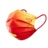Vermelho Chinês Eu Te Amo Tendência Nacional Descartável Embalado Individualmente Celebridade da Internet Máscara de Três Camadas Cor Degradê Respirável Atacado de Fábrica