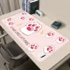 Alfombrilla de ratón de dibujos animados al por mayor, alfombrilla de escritorio, alfombrilla de estudio para oficina de computadora, alfombrilla para teclado para hombres y mujeres, E-sports para juegos transfronterizos de Amazon