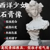 Estátua de Gesso de Davi Estátua de Gesso Ornamentos Arte Ensinamento Consciente Vênus Xiaowei Pirata Decorações Europeias e Americanas Escultura Ornamentos