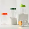 Paquetes de 0.5 kg de Frutos Secos y Cereales Empaque Transparente Frascos de Plástico Pistachos Diámetro Grande Grado Alimenticio Frascos Sellados para Mascotas con Tapas
