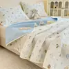 Nueva funda de cama/manta de cama/sábana de cama de algodón A-class transfronteriza acolchada de dibujos animados multifuncional envío comprimido