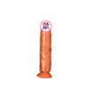 Ovo Artificial Sem Ovos Pênis Sexual Feminino Grande Vibrador Transparente Produtos para Adultos Ponto G Privado Orgasmo Bastão de Masturbação