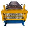 Suministro directo de fábrica acero color 837-900 teja de doble capa prensa automática equipo especial para exportación maquinaria con formas especiales