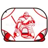 Portería de Fútbol Grande para Niños con Red de Fútbol con Forma Humana, Objetivo de Tiro Plegable Multifuncional Cuatro en Uno para Entrenamiento al Aire Libre