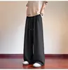 2026 Nuevos Pantalones Casuales para Hombre Sueltos de Pierna Ancha Transpirables que Absorben el Sudor Versátiles Largos Verano para Hombre Sueltos