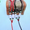 Cordón de collar colgante ajustable al por mayor para jadeíta, obsidiana, ágata, cristal, hecho de cordón de algodón de Mongolia Exterior