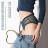 Roupa íntima doce sem costura japonesa para mulheres, renda, confortável, gaze, cintura média, respirável, sexy, virilha de puro algodão, roupa íntima antibacteriana