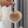 Nuevo Colgante de Peluche con Forma de Corazón, Lindo Colgante de Peluche con Forma de Corazón, Colgante para Llavero de Coche