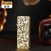 Encendedor Nuevo Estilo Tang Grass Repujado, Encendedor Recargable de Llama Abierta con Rueda de Pedernal, Encendedor Ligero de Alta Estética, Venta al por Mayor Transfronteriza