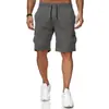 Amazon nuevos monos deportivos para hombre transfronterizos multibolsillos shorts de playa fitness casual shorts holgados