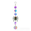 Amazon Nuevo Atrapasol Araña Abeja Escarabajo DIY Decoraciones de Atmósfera de Halloween Adornos Colgantes para Exteriores Cortina de Cuentas