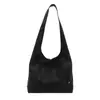 Bolso de Hombro Simple tipo Tote para Mujer 2025 Estilo Coreano Cuero Aceitado y Encerado Elegante Lazo Francés Gran Capacidad