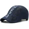 Sombrero de Verano Nuevo con Letra Delantera Secado Rápido Transpirable para Hombre Sombrero de Secado Rápido para Mujer Verano Exterior Protección Solar Transfronterizo