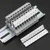 Tira Marcadora Zb Bloque de Terminales Uk/St/Pt/Ukk/Mbkkb/Urtks Placa de Matrícula Digital en Blanco con Texto