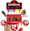 Roblox Virtual World Theme Birthday Party Cake Card Inserção Jogo Decoração de bolo periférico Inserção