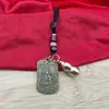 Colgante Llavero del Dios de la Riqueza de los Cinco Caminos Zhao Gongming con Bodhi de Estrella y Luna, Monedas de los Cinco Emperadores, Pixiu Atractor de Riqueza y el Amuleto Atractor de Riqueza del Dios de la Riqueza Wuzhongwu