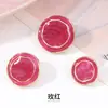 Botones de Ropa de Alta Gama para Abrigos de Lana para Mujer, Chaquetas, Cortavientos de Lana, Tops de Traje, Botones Decorativos Texturizados Coloridos