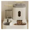 Alimentador Automático Perro Gato Tazón Mascota Almacenamiento Dispensador Contenedor