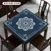 Fornecido diretamente pelo fabricante, tapete quadrado para mahjong, à prova d'água, resistente ao calor, espessado, redutor de ruído, tapete de mesa para mesas de centro, mesas quadradas e mesas de cabeceira