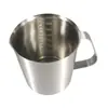 Copo Medidor de Aço Inoxidável 304 Espessado 1000ml Doméstico Padaria Loja de Chá com Leite Café com Escala Cilindro Graduado Béquer Experimental