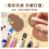 Alfombrilla de escritorio de dibujos animados para niños, alfombrilla de protección de escritorio para estudio de estudiante, mantel impermeable lavable de cuero para mesa de computadora