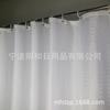 Suministro de fábrica cortina de ducha de poliéster impermeable tela engrosada peso inferior calidad hotel cortina de baño 140 g/m²
