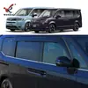 Adequado para Honda 23 Stepwgn Janelas Modificadas, Adesivos Decorativos Especiais para Janelas Inferiores, Tiras Brilhantes, Acessórios Automotivos