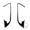 Adecuado para BMW Z4 E89 2009-2016 calcomanías decorativas para manija de puerta accesorios de modificación de interior de coche negro piano
