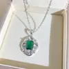 Nuevo Collar de Flor de Diseño Simple Chino para Mujer Moda de Alta Gama Sensación Celebridad de Internet Exquisita Cadena para Clavícula Accesorios de Venta Caliente Transfronteriza