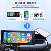 Pantalla Portátil Inalámbrica Carplay para Motocicleta de 6.86 pulgadas, Resistente al Agua IP67, Navegación para Exteriores, Cámara de Salpicadero